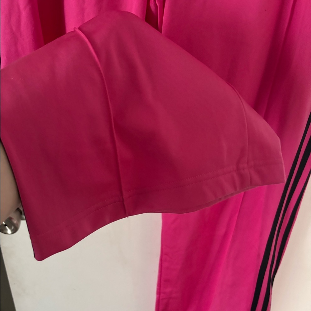 NWT pink adidas track pants